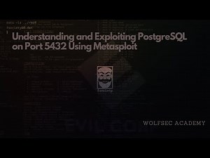 Understanding and Exploiting PostgreSQL on Port 5432 Using Metasploit