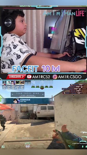 10 Level FACEIT CS2 Gameplay by 9-Year-Old Pro
