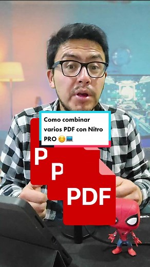 Como combinar varios PDF con Nitro PRO 😊💻 #nitro #nitropro #pdf #combinar #pc