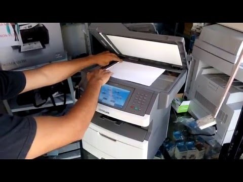 Muestra Lexmark X464