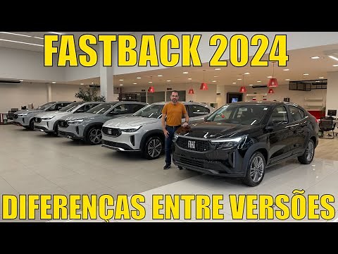 Fiat Fastback 2024 - Diferença entre todas as versões