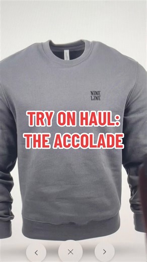 Big fan of this sweatshirt! #ninelineapparel #tryonehaul