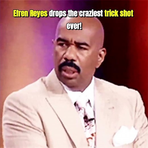 Efren Reyes' Impossible Carom Shot – Double Pocket Magic!