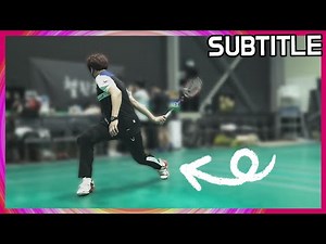 Defensive method for beginners [Full swing badminton academy]