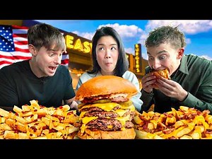 Two Brits try the BEST Burger in LA! ft. Inga Lam
