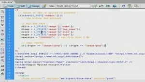 Simple php file upload - video Dailymotion