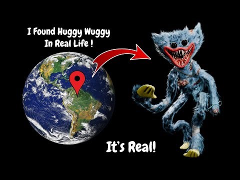 😱🌏 I Found Horror Huggy Wuggy in Real Life on Google Maps & Google Earth 3D!! Poppy Playtime