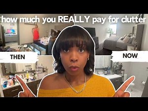 i finally saw how much clutter was costing me- the price was HIGH!