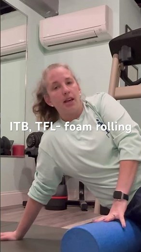 ITB, TFL- foam rolling. More movement tips and exercises on Instagram @mintconditionpt