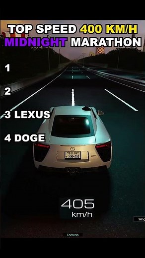 TOP SPEED 400KM/H CAR MIDNIGHT RACING TOKYO