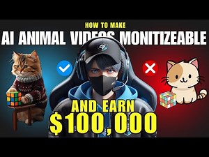"How to Create Monetizable AI Cartoons | Step-by-Step Guide to Earn Money!"