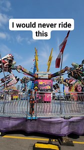 4.3K views · 49 reactions | Would you ride this? #statefair #rides #amusementpark | In The Loop | Facebook