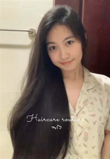 it’s always about haircare routines 😹🎀 #hairtok #haircare #haircareroutine