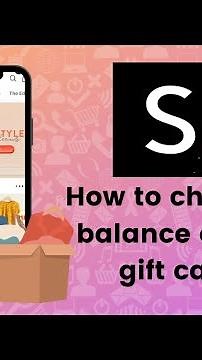 How to check the balance of your gift card on SHEIN?