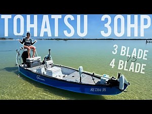 Tohastu 30hp Top Speed | Prop Testing On a Gheenoe LT25 (Powertech SRA3 vs SRA4)