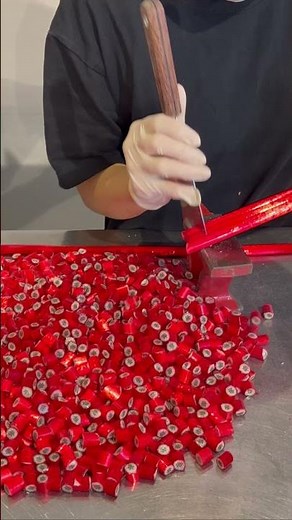 手作りキャンディー職人技CANDY CHOPPING#shorts