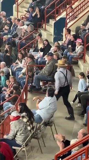 Amish man Dancing at Rodeo #viral #funny