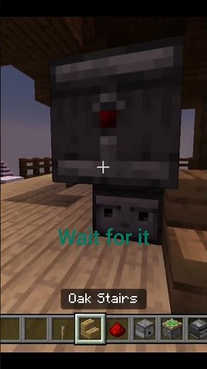 How to create a working fireball cannon in minecraft survival jave+bedrock #minecrafthacks #tiktok