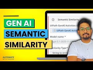 UiPath GenAI Activities | Semantic Similarity Explained