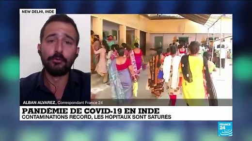 Covid-19 : nouveau record de contaminations en Inde, en proie à un nouveau variant