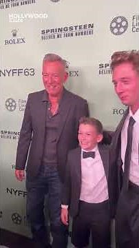 Springsteen, White & Young Bruce at 'Springsteen: Deliver Me from Nowhere' NYFF Premiere