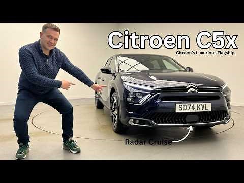 2025 Citroen C5x Hybrid Exterior & Interior Walkaround - a Luxurious French Flagship!