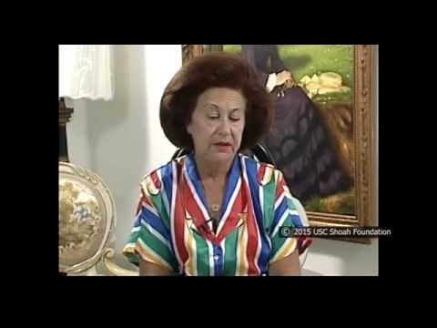 Holocaust survivor Eva Abrams talks about living in the sick women’s block at the Helmbrechts camp