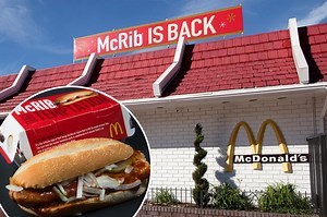 Video showing how McRib is made has McDonald’s customers reaching for barf bags
