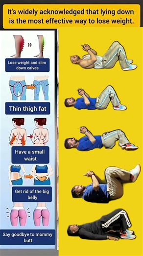 5 Easy Bed Exercises for Full Body Weight Loss & Toning 🔥 | Night Routine