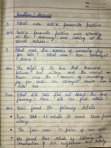 Class10th English Chapter-9 Madam Rides the Bus NCERT solutions