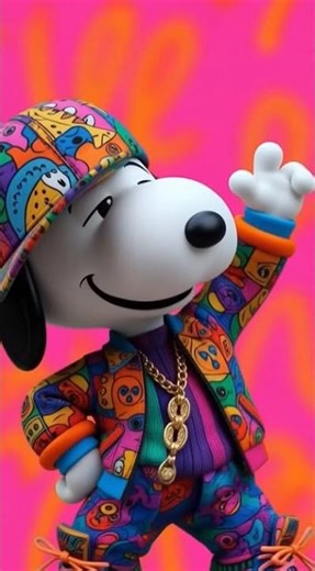 Moin Moin! ✌️ Snoopy im Rapper-Style: Cool ins erste Wochenende 2026! 😎🎤