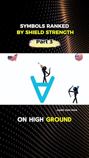 Symbols ranked by shield strength P3 #explained #animations #symbol #ideas #interestingfacts