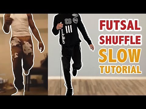 How To Futsal Shuffle (SLOW TUTORIAL) - Lil Uzi Dance
