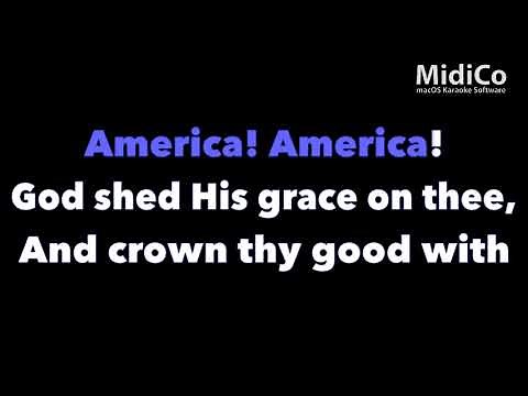 America, the Beautiful Karaoke