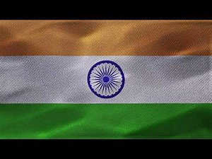 India Flag Waving | 4K Ultra HD | 30 Minutes ( No Copyright )