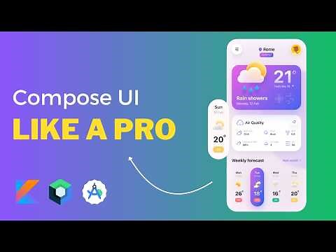 Jetpack Compose Tutorial - Weather App Android Studio Project