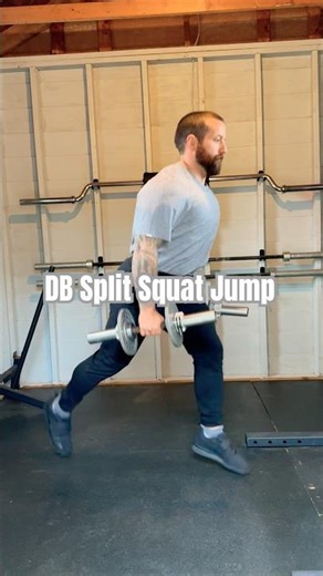 How to Perform the DB Split Squat Jump