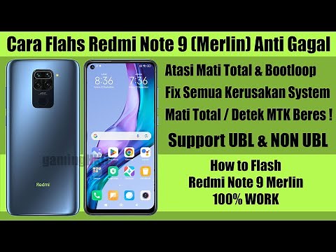 Redmi Note 9 (Merlin) Flashing Tutorial | Fail-Safe Guide for UBL & Non-UBL via SP Flash Tool