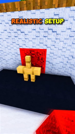 Lameeon Crafts on Instagram: "Minecraft Realistic Setup 🖥️ #minecraft #shorts"