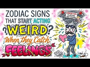 Zodiac Signs That Start Acting Weird When They Catch Feelings