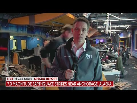 CBS News Special Report: 7.0 Magnitude Earthquake Strikes Alaska