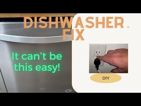 DIY Whirlpool Dishwasher Troubleshoot and Remedy When Power Is Absent [Whirlpool Dishwasher Fix]