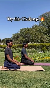 3.1K views · 5.2K reactions | Let’s try the pair yoga challenge #challange | Arjun Yoga India | Facebook