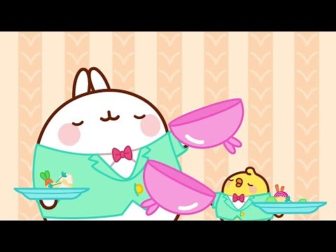 Enjoy Cooking with Molang : The Best Chef or The Worst ? 👨🏼‍🍳| Molang | Funny Compilation For Kids