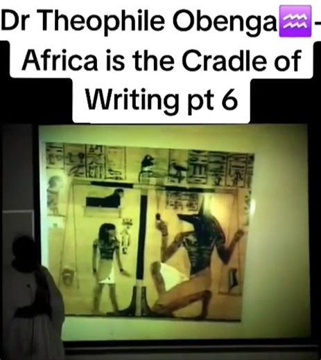 Dr Theophile Obenga♒️- Africa is the Cradle of Writing pt 6 | Ancient Kushite Global Empire Media