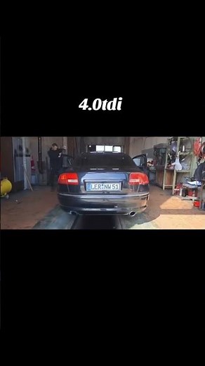 Audi a8 d3 4.0 tdi exhaust sound