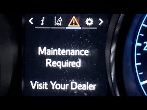 How to reset maintenance light and Tpms light on Toyota Camry 2018-2022