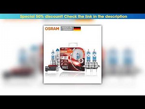 Unboxing OSRAM H4 H7 H11 12V Car Halogen Head Light Night Breaker Laser Next Generation Auto Lamps•