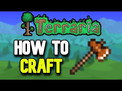 How to Make a Copper Axe in Terraria (Quick Tutorial)