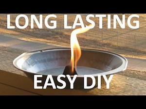 Easy DIY Fire-starter Brick From Wax & Sawdust